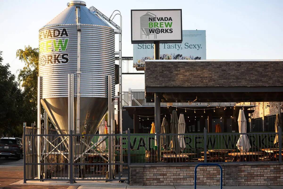 Nevada Brew Works en el Arts District de Las Vegas, martes 25 de julio de 2023. (Rachel Aston/L ...