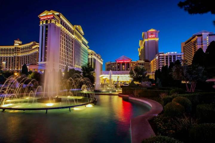 Caesars Palace en Las Vegas. (L.E. Baskow/Las Vegas Review-Journal)