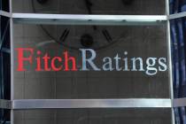 Esta foto muestra la señalización de Fitch Ratings, el domingo 9 de octubre de 2011, en Nueva ...