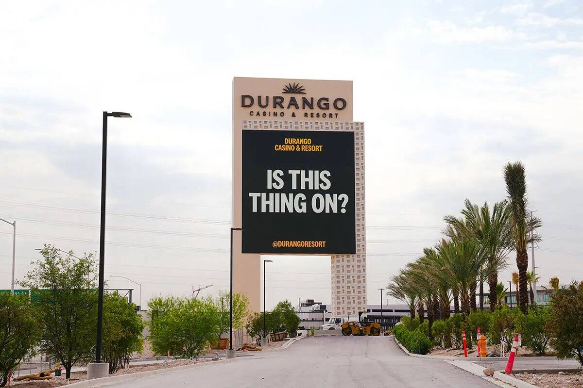 Prueba de la pantalla del Durango Casino & Resort. (Durango Casino & Resort)