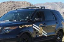 Vehículo de Nevada Highway Patrol. (Foto de archivo Review-Journal)