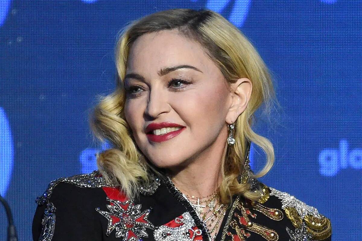 ARCHIVO - Madonna aparece en la 30 edición de los premios anuales GLAAD Media Awards en Nueva ...