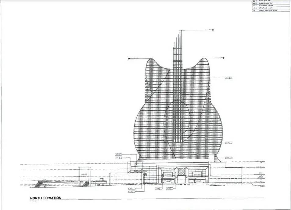 Los documentos de planificación muestran la transformación de The Mirage en el Hard Rock Hote ...