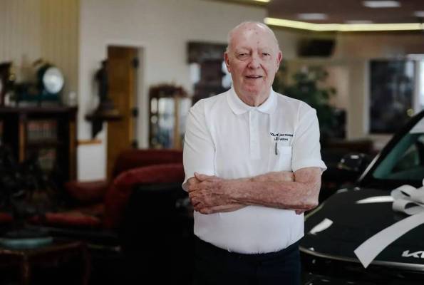 Jim Marsh, dueño de Jim Marsh Automotive, en su concesionario Kia de Las Vegas el lunes 31 de ...