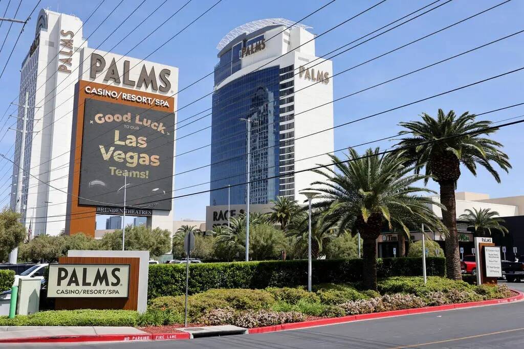 El Palms se muestra durante la celebración del primer aniversario de la reapertura del hotel-c ...