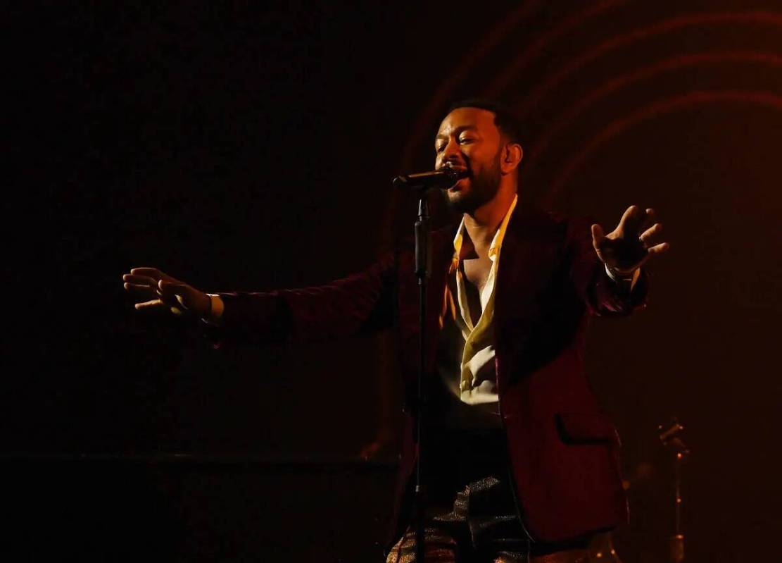 John Legend se presenta durante la noche de apertura de su residencia "Love In Las Vegas" en Za ...