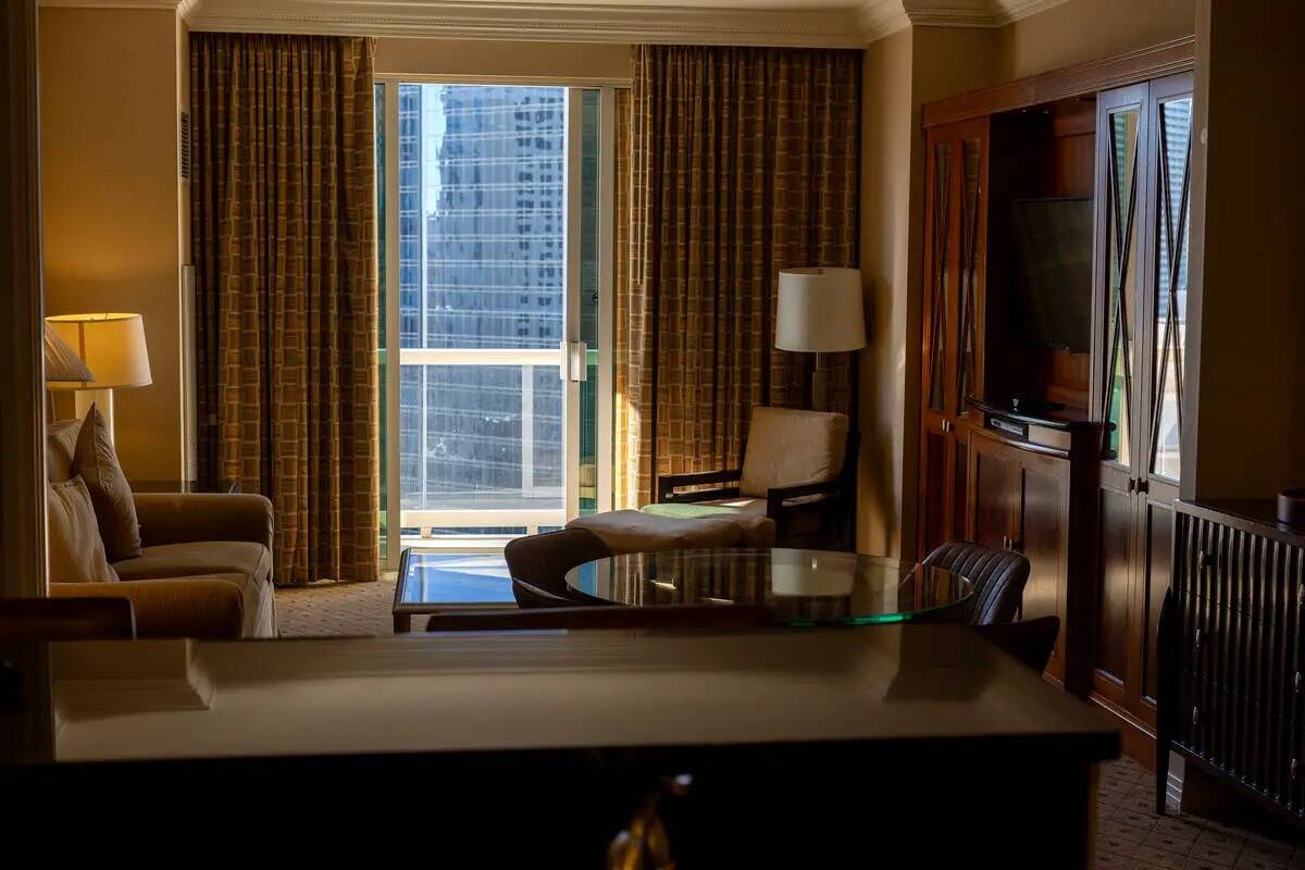 Una suite en el penthouse que está a la venta en The Signature at MGM Grand el martes 29 de ag ...