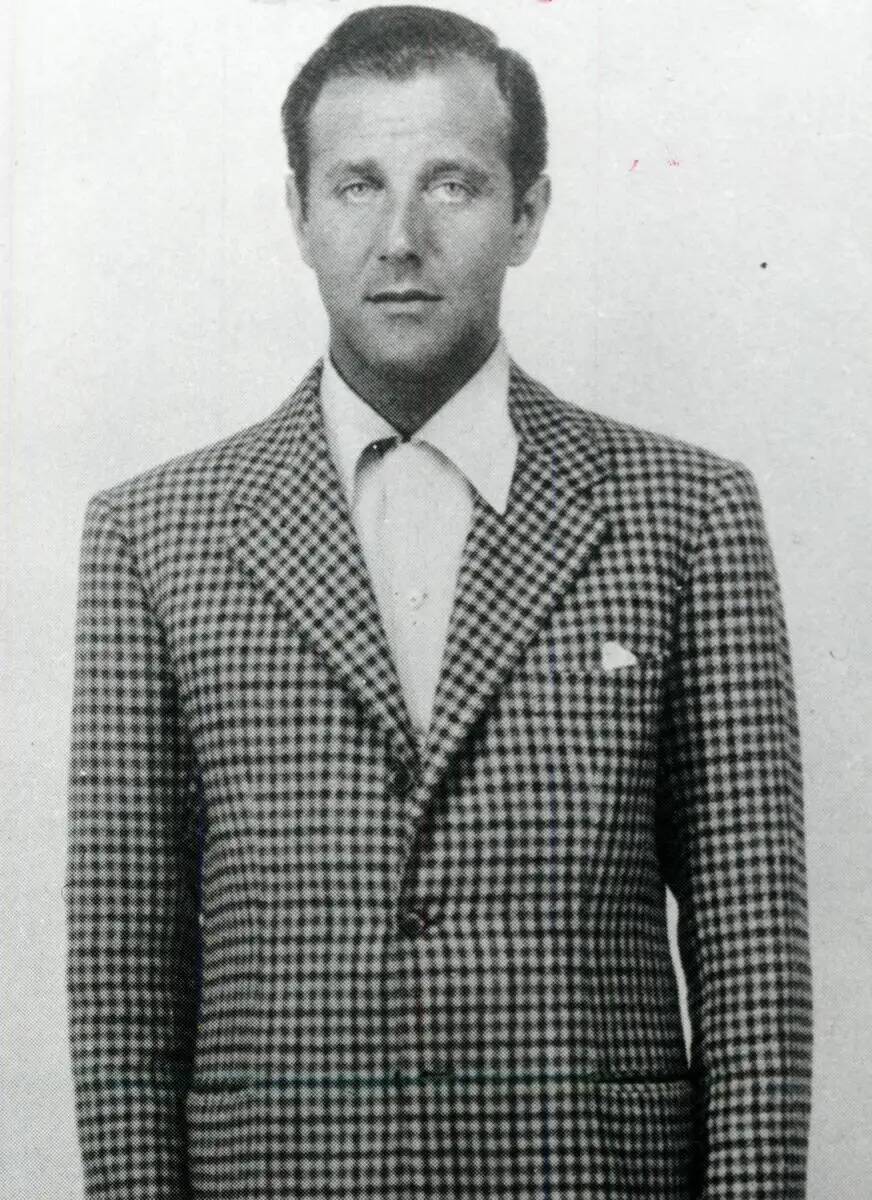 Benjamin "Bugsy" Siegel (Foto de archivo/Las Vegas Review-Journal)