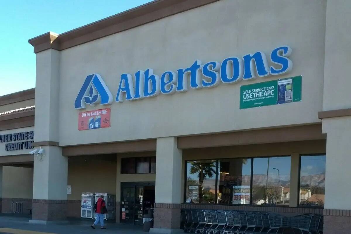 El Albertsons en 1650 N. Buffalo Drive en Las Vegas.