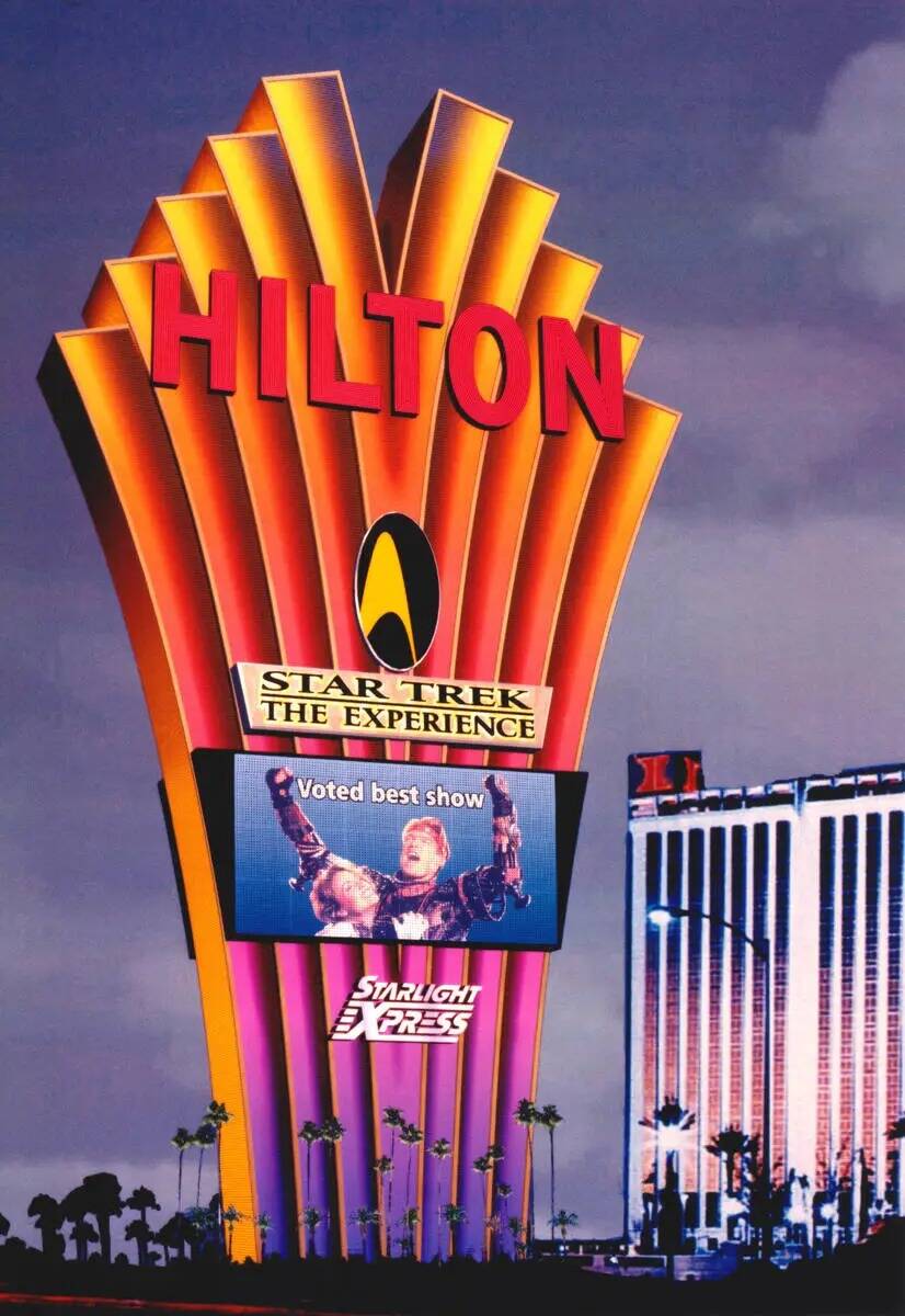 Exterior y marquesina del Las Vegas Hilton. (Westgate)