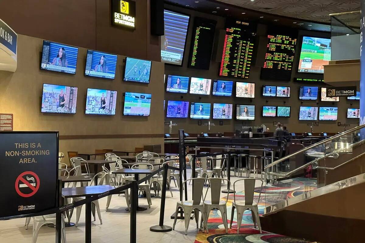 Las apuestas deportivas del MGM Grand de Las Vegas el martes 12 de septiembre de 2023. Las prop ...