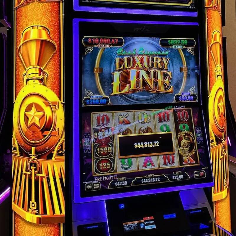 Un jugador de tragamonedas de Las Vegas ganó 44,314 dólares en una máquina tragamonedas Luxu ...