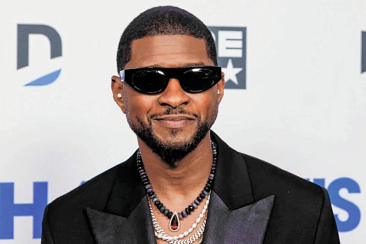 Usher asiste a la fiesta del presidente tras el evento NFL Honors el jueves 10 de febrero de 20 ...
