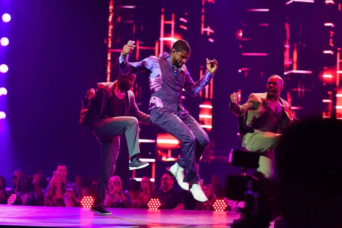 La residencia "My Way" de Usher vuelve al Dolby Live del Park MGM este fin de semana. (Denise T ...