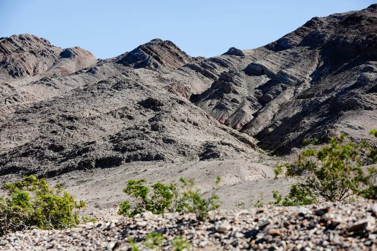 Frenchman Mountain, donde se encuentra una mina abandonada, en Las Vegas el miércoles 27 de se ...
