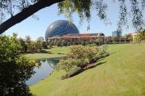 El campo de golf Wynn en Las Vegas, jueves 7 de septiembre de 2023. (Rachel Aston/Las Vegas Rev ...