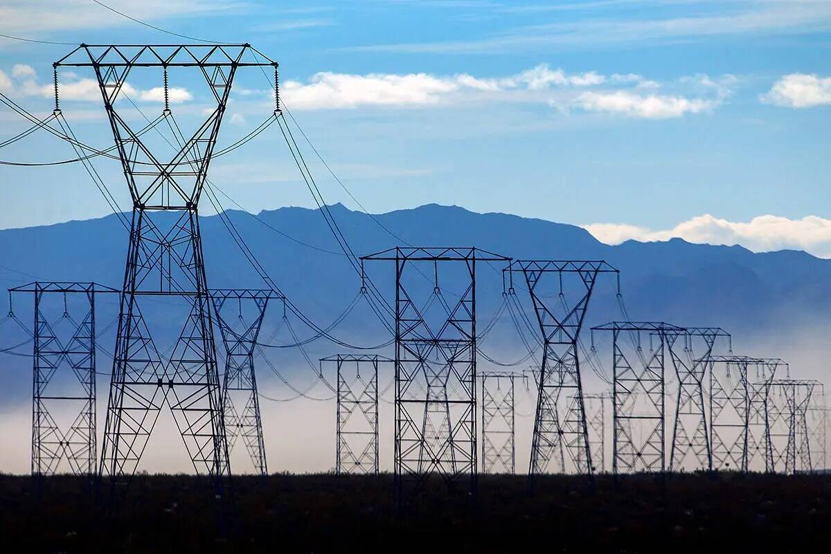 Las temperaturas máximas en el centro de Las Vegas descenderán hasta mediados de los 60°F el ...