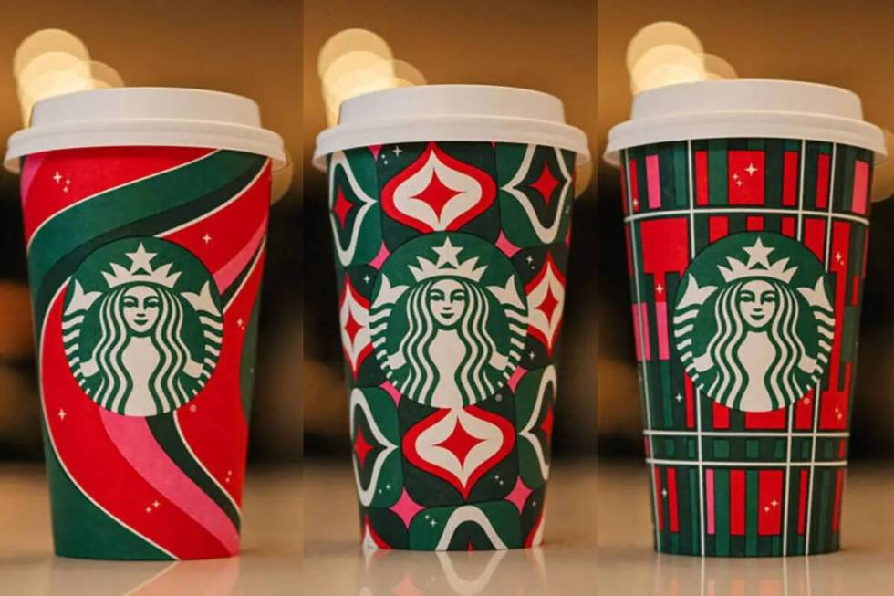 Así lucen los vasos navideños de Starbucks para 2020 – Hartford Courant