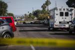Muere un hombre en un tiroteo en el centro de Las Vegas