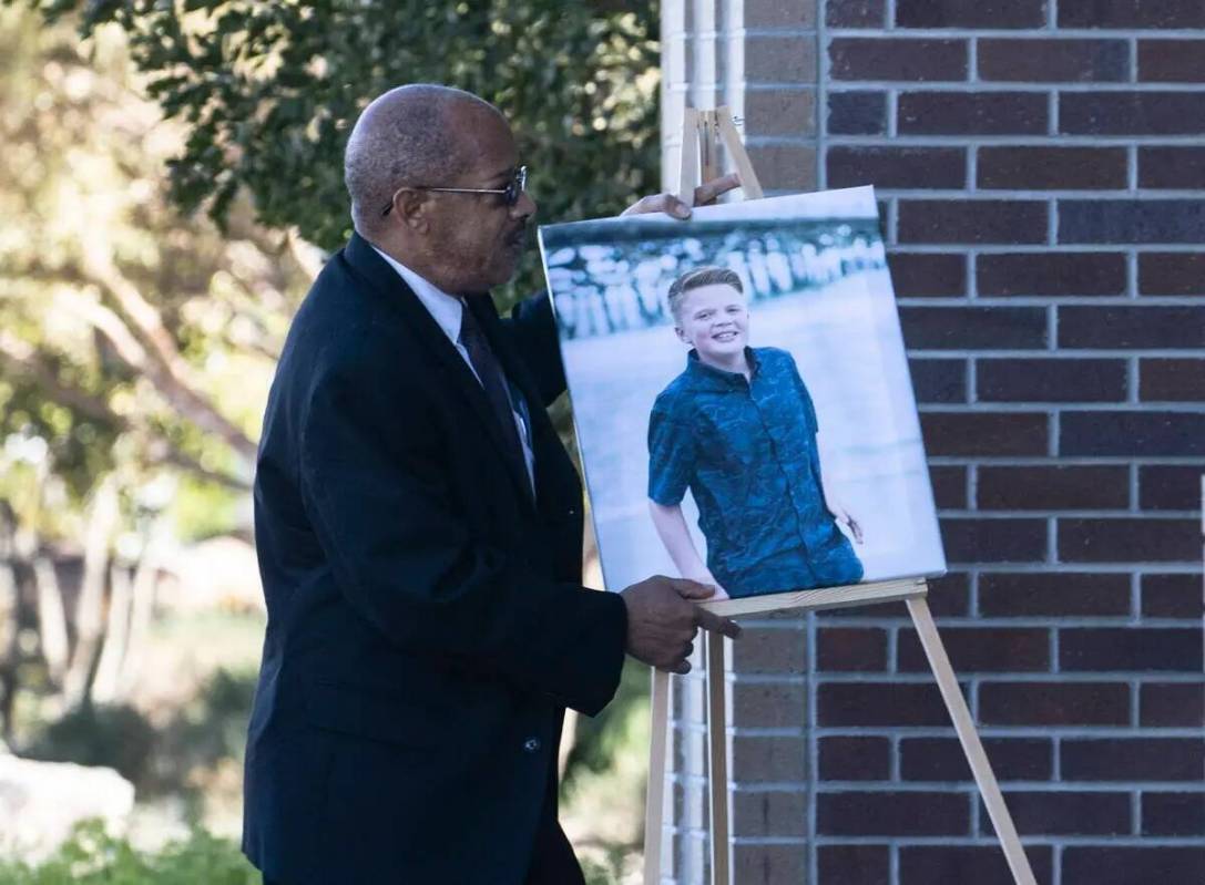 Una fotografía de Rex Patchett, de 13 años, que fue atropellado mortalmente cerca de Mannion ...