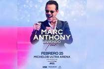 Marc Anthony hará una parada en Las Vegas como parte de su gira por Estados Unidos. (Foto cort ...
