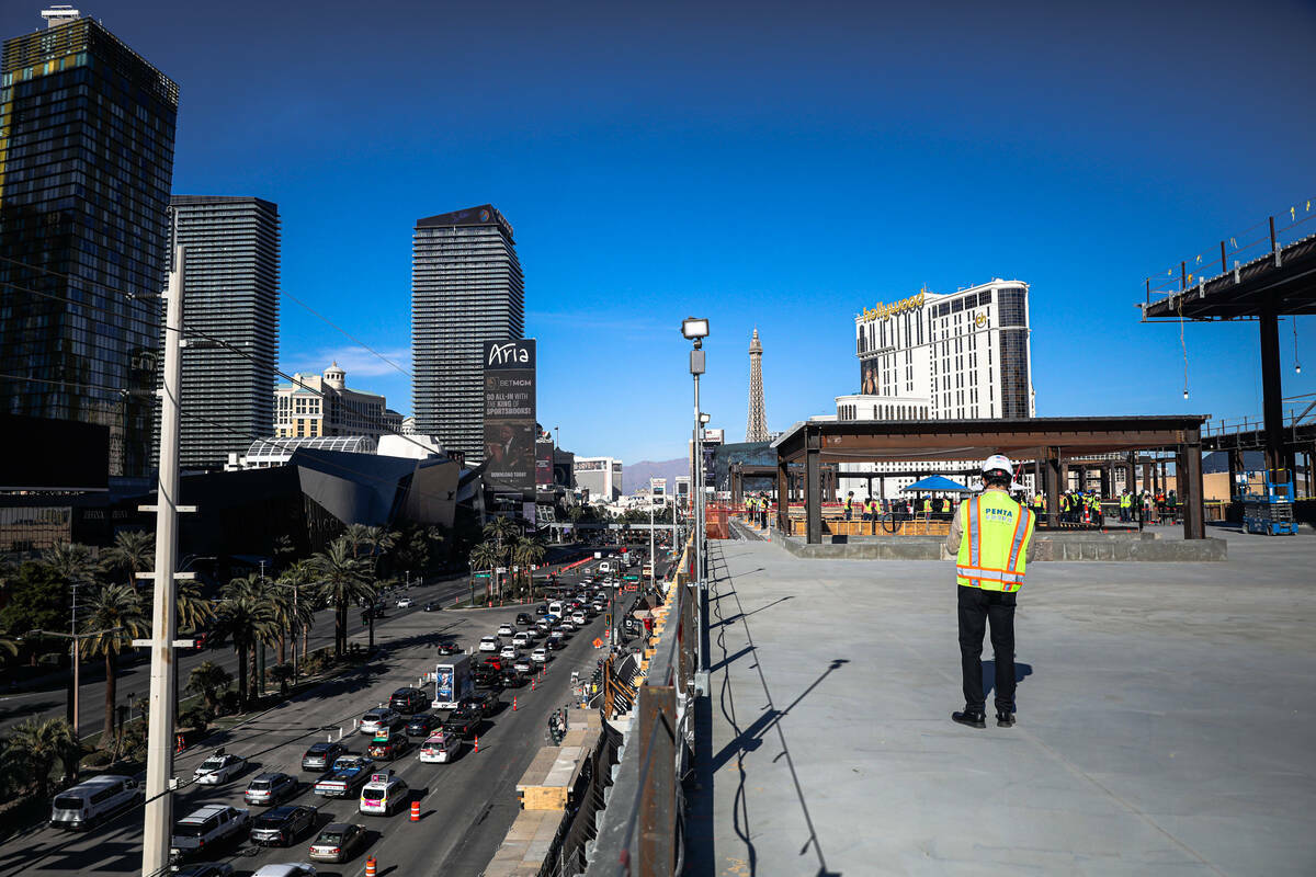 El sitio de construcción de BLVD, un centro comercial y gastronómico de 400 mil pies cuadrado ...