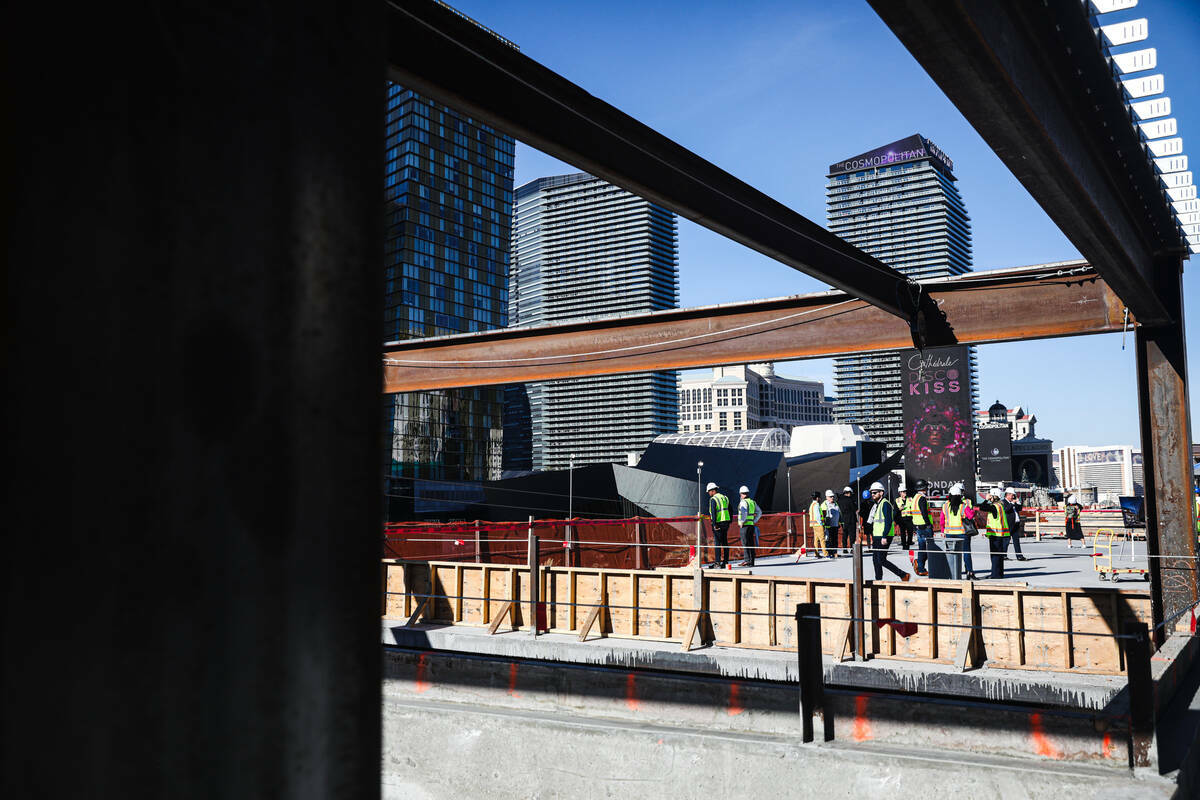 El sitio de construcción de BLVD, un centro comercial y gastronómico de 400 mil pies cuadrado ...