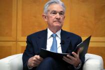 El presidente de la Reserva Federal, Jerome Powell, es presentado en la Conferencia de Investig ...