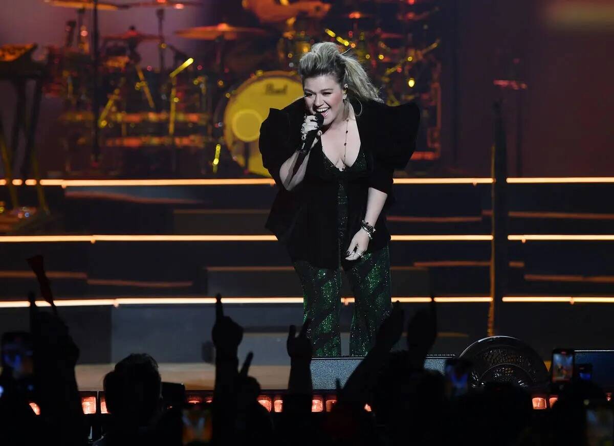 Kelly Clarkson se presenta en el Bakkt Theater del Planet Hollywood el 28 de julio de 2023 en L ...