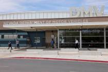 El Departamento de Vehículos de Nevada (DMV) se ve en Las Vegas. (K.M. Cannon/Las Vegas Review ...
