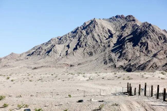 Frenchman Mountain, donde se encuentra una mina abandonada, en Las Vegas, el miércoles 27 de s ...