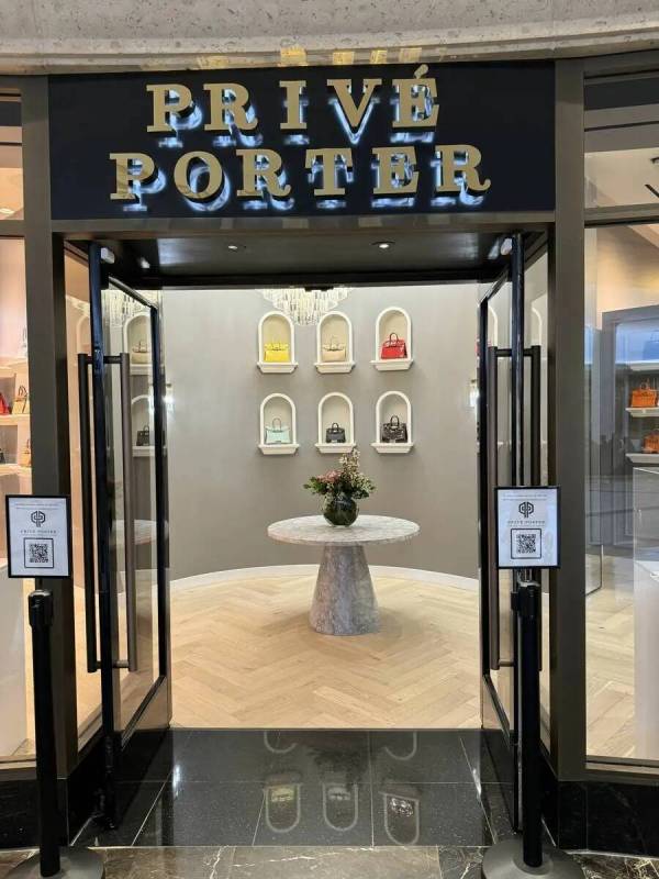 El segundo punto de venta del distribuidor de bolsos de lujo Prive Porter abrió sus puertas en ...