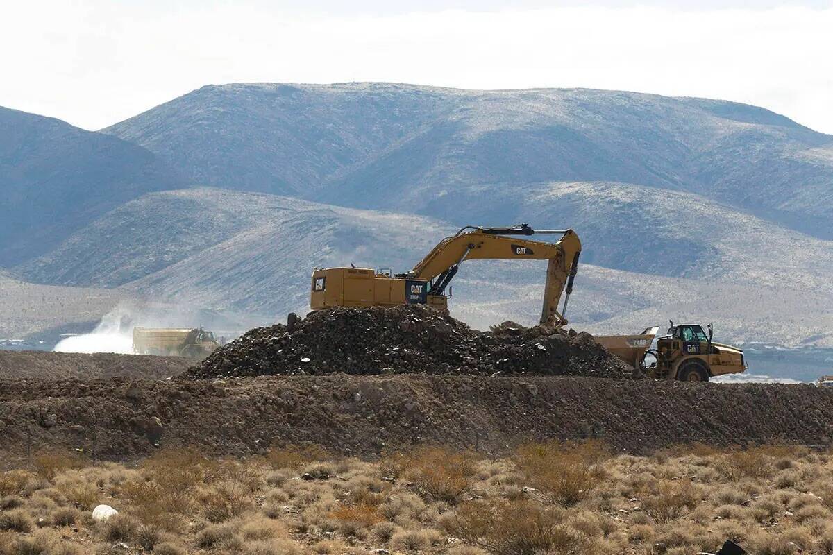 El proyecto de construcción de Haas Automation en South Larson Lane, el martes 23 de marzo de ...