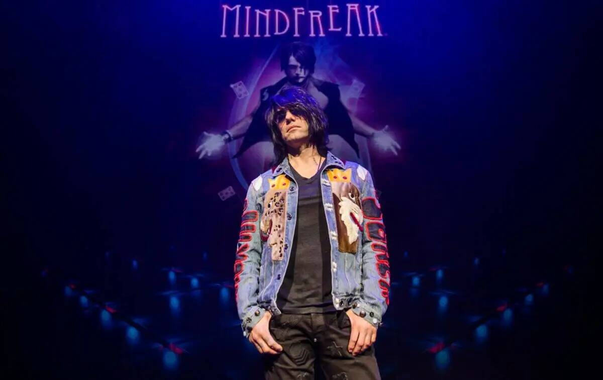 Criss Angel es visto en el Planet Hollywood Resort en diciembre de 2018 en Las Vegas. (Las Vega ...