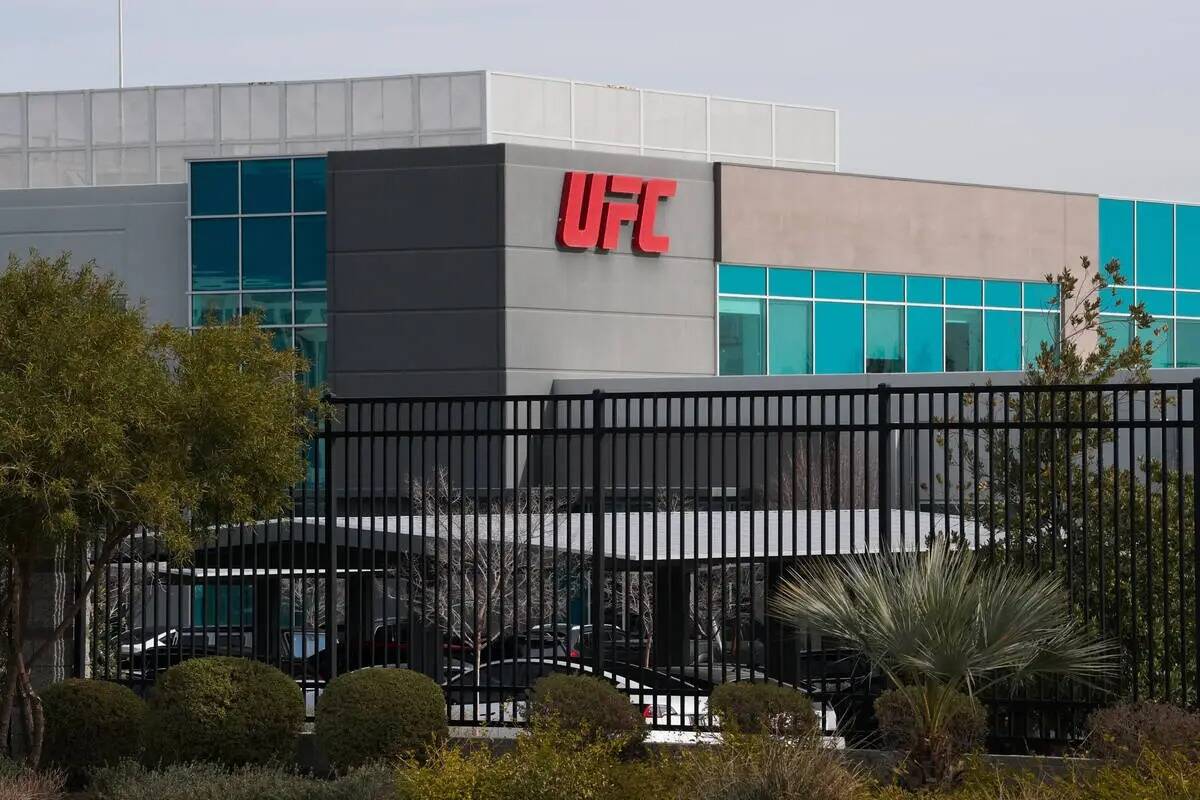 La sede de la UFC el viernes 12 de enero de 2024 en Las Vegas (Daniel Pearson/Las Vegas Review- ...