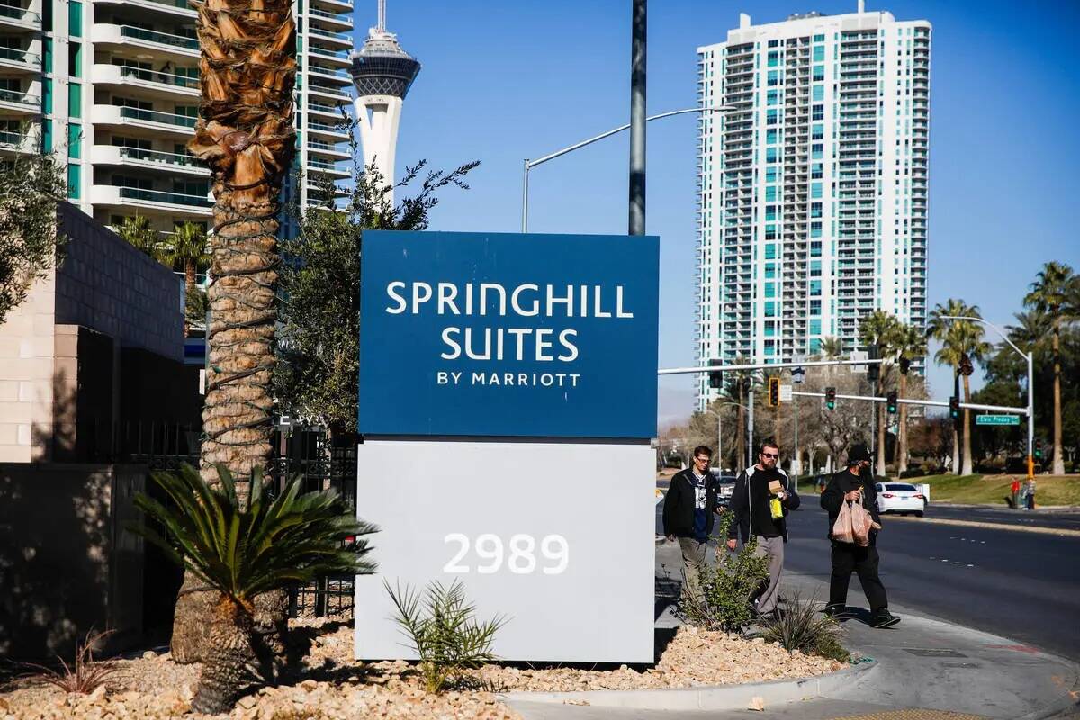 SpringHill Suites Las Vegas visto el domingo 14 de enero de 2024 en Las Vegas. (Daniel Pearson/ ...