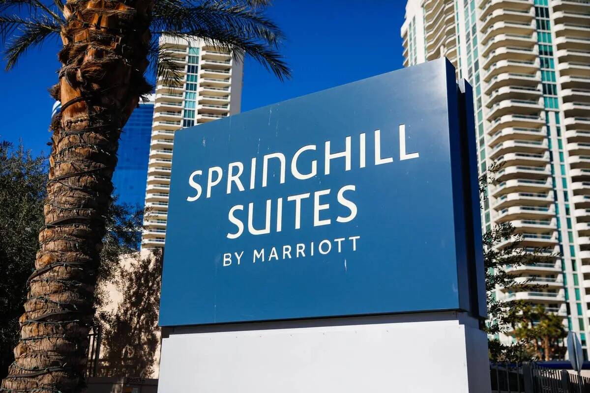 SpringHill Suites Las Vegas visto el domingo 14 de enero de 2024 en Las Vegas. (Daniel Pearson/ ...