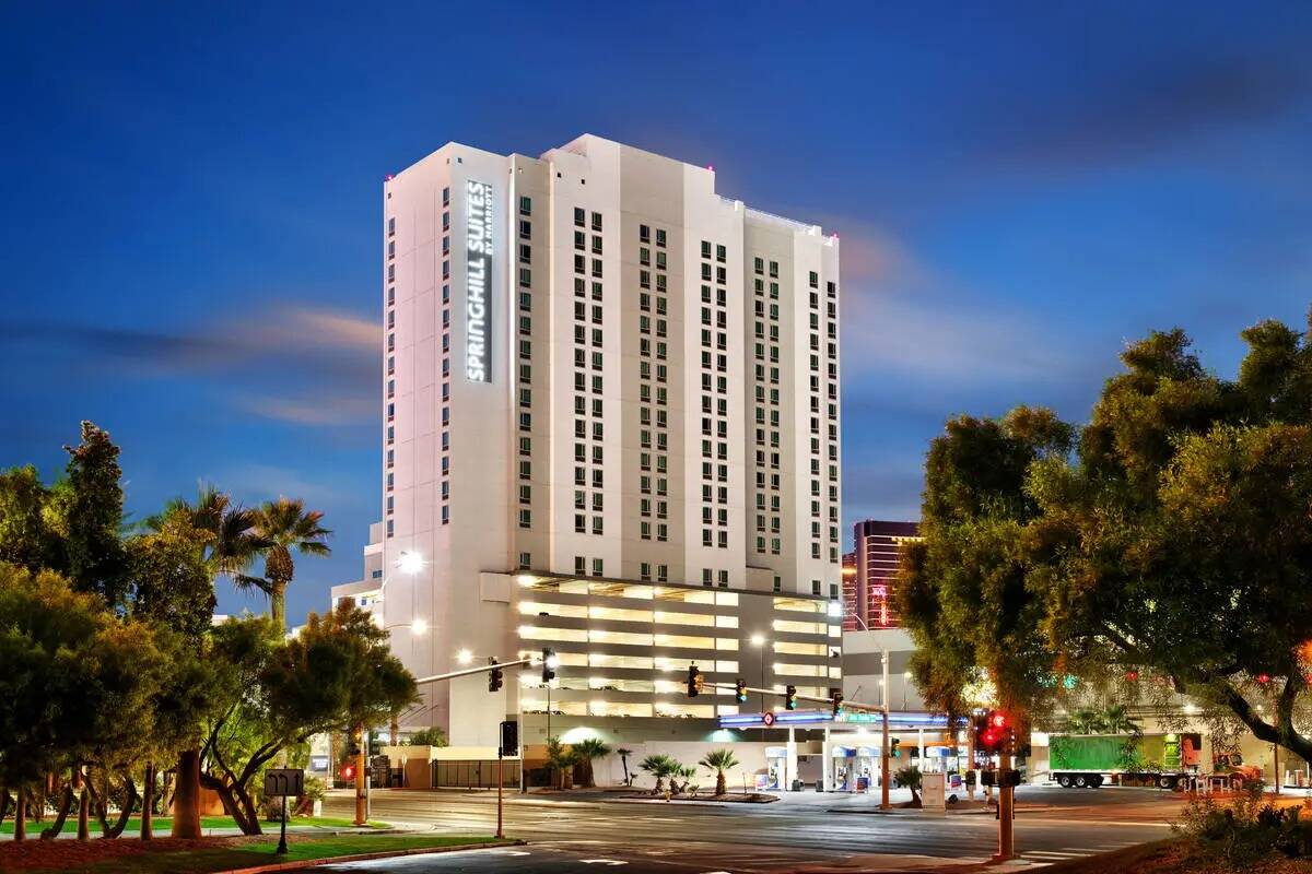 El SpringHill Suites by Marriott cerca de Las Vegas Convention Center. (Apple Hospitality REIT)