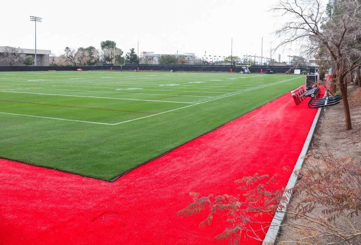 Las instalaciones de entrenamiento de los San Fransisco 49ers para el Super Bowl LVIII se está ...