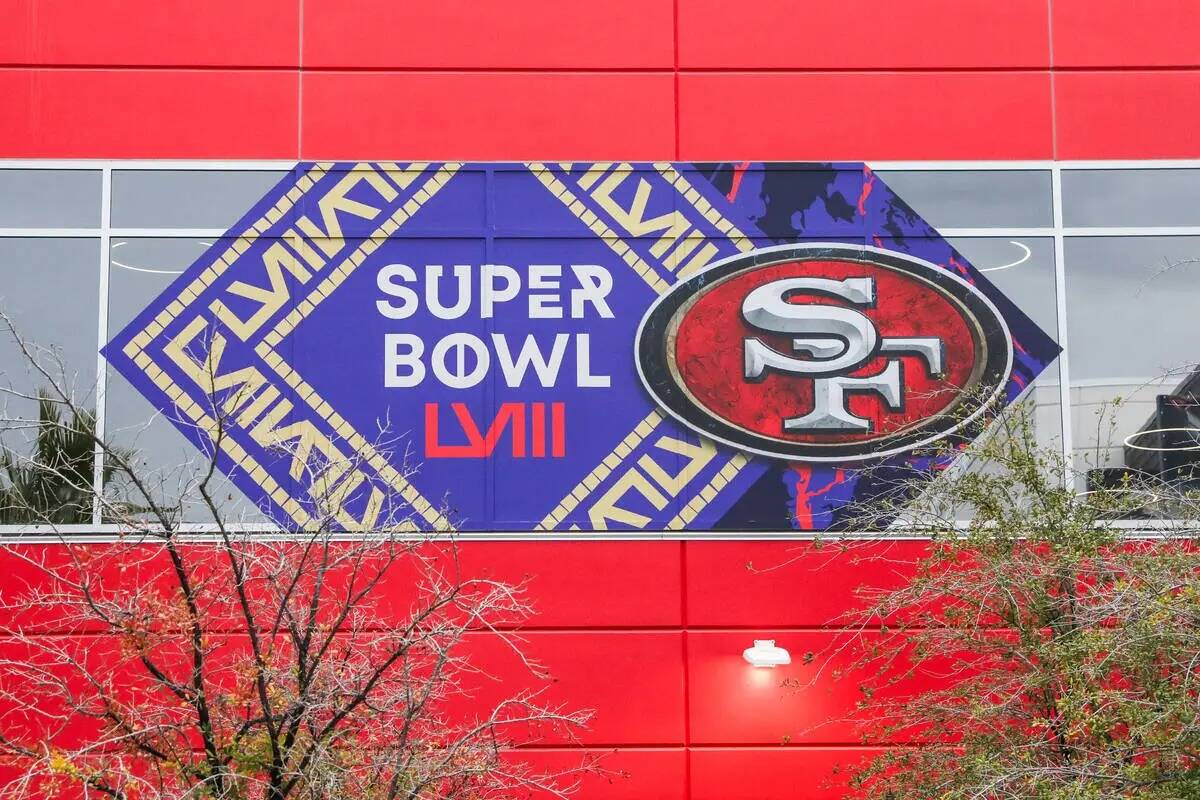 Las instalaciones de entrenamiento de los San Fransisco 49ers para el Super Bowl LVIII se está ...