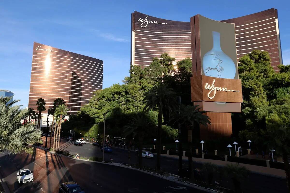 Wynn Las Vegas en el Strip, el lunes 31 de octubre de 2022. (K.M. Cannon/Las Vegas Review-Journal)