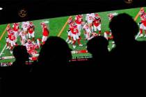 El Super Bowl 58 fue la retransmisión televisiva más vista de la historia, con un promedio de ...