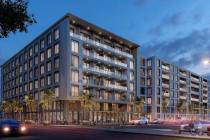 Representación del proyecto de apartamentos Flats Arts District, que aportará más de 300 uni ...