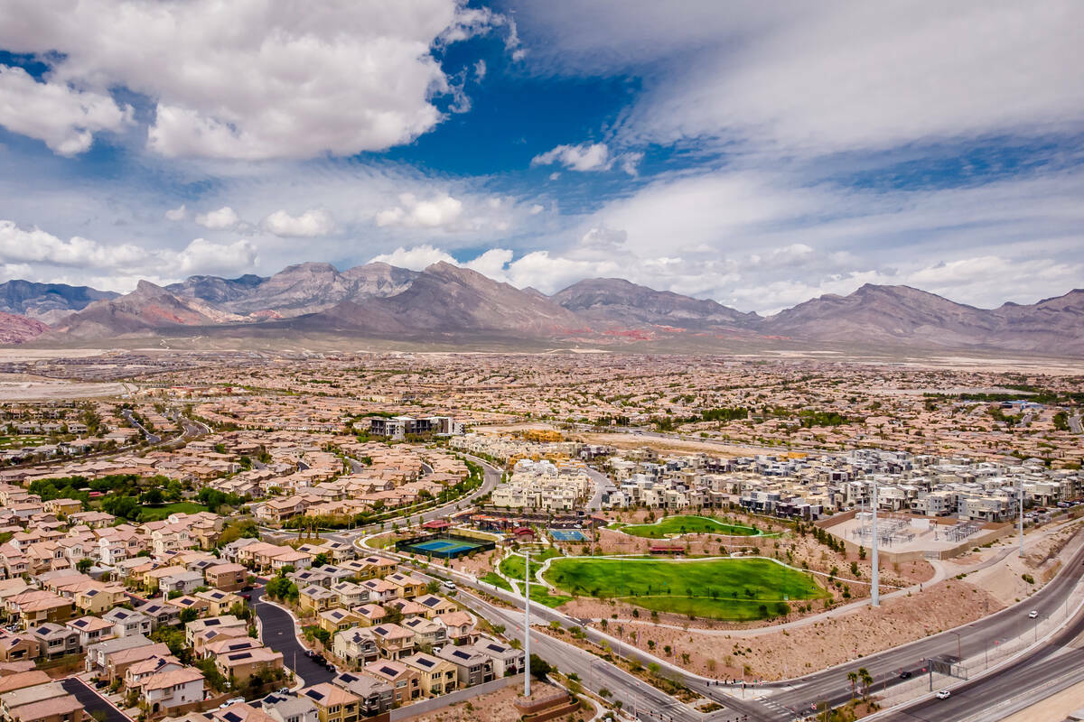 Summerlin sigue teniendo algunas de las viviendas más caras en el valle de Las Vegas. (Foto: R ...