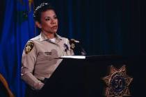 La alguacil adjunta Yasenia Yatomi. (Madeline Carter/Las Vegas Review-Journal)