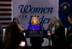 Primera dama en discurso en LV: Donald Trump es peligroso para las mujeres