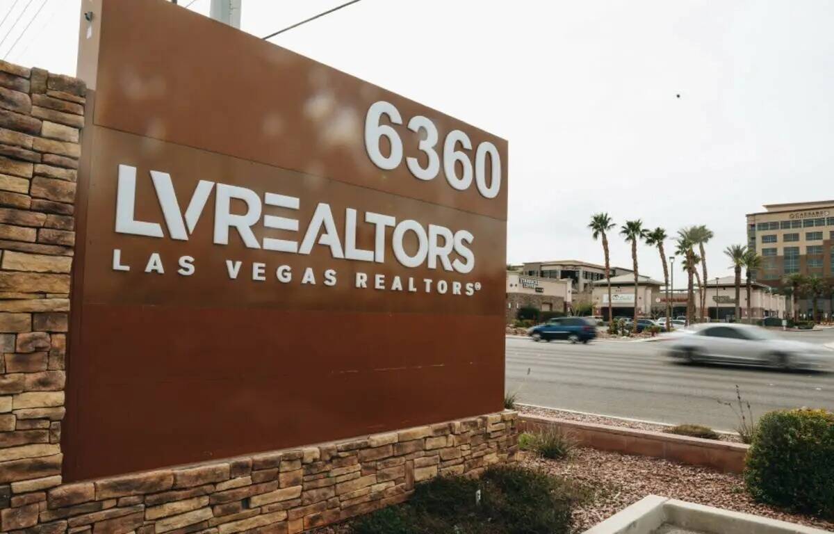 El edificio de Las Vegas Realtors se ve el domingo, 10 de marzo de 2024, en Las Vegas. (Madelin ...