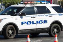 Policía de North Las Vegas (Bizuayehu Tesfaye/Las Vegas Review-Journal)