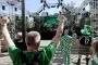 Invitados celebran el Día de San Patricio con Sin E Ri Ra durante Celtic Feis en New York-New ...