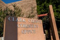 Oficina del Forense del Condado Clark (Benjamin Hager/Las Vegas Review-Journal)